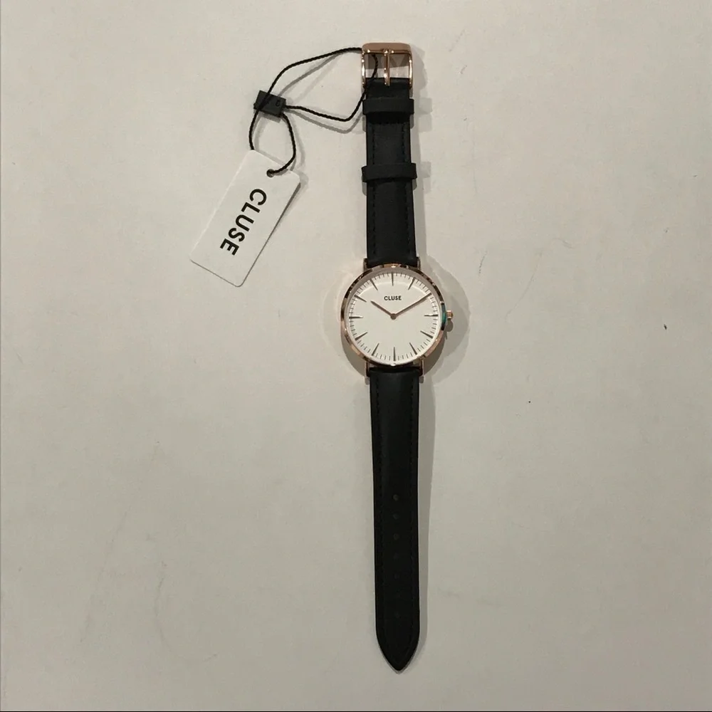 💥NWT💥 Cluse Rose Gold Le Boheme Watch Black Band